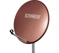 Schwaiger SPI550.2 Antenna SAT 60 cm Materiale riflettente: Acciaio Rosso matt
