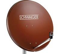 Schwaiger SPI996.2 Antenna SAT 80 cm Materiale riflettente: Acciaio Rosso