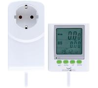 SCHWAIGER STEM0015 - Misuratore di costi energetici, con display separato con prolunga, misurazione della corrente