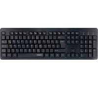 Schwaiger Tastatur kabellos USB 2.0A schwarz NUOVO