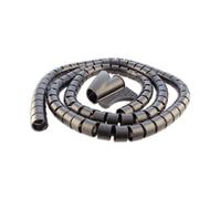 Schwaiger - Tubo Flessibile a Spirale, 28 mm, 1,5 m, Colore: Nero
