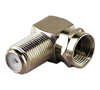 Schwaiger WAD8321531 Adattatore angolare F. Connessioni: Spine a F, Prese a F