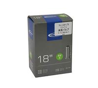 Schwalbe 10412310-Camera d'Aria per Bici AV5, 18 Pollici, Colore Taglia Unica, Nero (Schwarz)