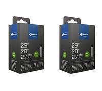 Schwalbe 2 camere d'aria per bicicletta AV19 da 27,5", 28", 29", con valvola Schrader da 40 mm