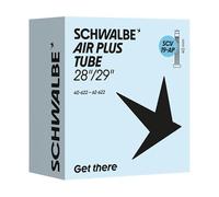 Schwalbe Air Plus Camera d'aria per bicicletta, 28"/29", SCV, 40 mm | Spessore della parete 70% più spesso, protezione contro le forature, taglia 40-622 fino a 62-622, scatola singola