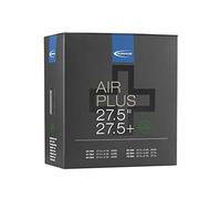 Schwalbe Air Plus, Camera d'Aria per Bicicletta. Unisex Adulto, Nero, Taglia Unica