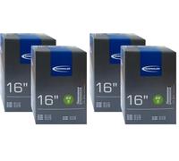 Schwalbe AV3, Tubo Interno Unisex-Adulto, Nero, 16'' (Confezione da 2)