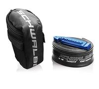 Schwalbe - Saddle Bag incl. SV13 (27,5-29'') and Tire Levers - Camera d'aria bicicletta 27,5''-29'' x 2,00''-2,40'' - incl. SV19 Tube and 2x Tire Le nero