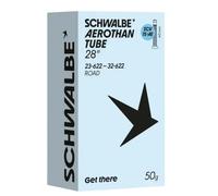 Schwalbe Camera D´aria Aerothan Scv15-ae 28´´ Click Dunlop Translucent Amber / Light Grey