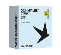 Schwalbe - 20'' (90/120-406) AV7XXL TR4 - Camera d'aria bicicletta 20'' - 90/120-406 nero