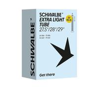 Schwalbe Camera d'aria per bicicletta SV19L-EL EXTRA Light 54/75-584/622 IB Black 60 mm