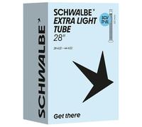 Schwalbe Camera d'aria SCV17-EL EXTRA Light 28/44-622 IB Black 60 mm