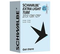 Schwalbe Camera d'aria SCV19L-EL EXTRA Light 54/75-584/622 IB Black 40 mm