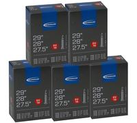 Schwalbe - Camera d'aria SV 19, 27,5", 28", 29" (70 cm, 71 cm, 73 cm), set da 5