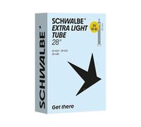 Schwalbe Camera d'aria SV15-EL EXTRA Light 23/28-622/630 IB Black 60 mm