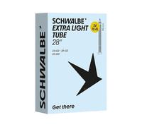 Schwalbe Camera d'aria SV15-EL EXTRA Light 23/28-622/630 IB Black 80 mm