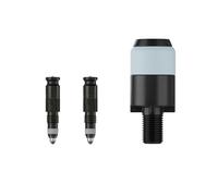 SCHWALBE Clik Valvola Presta/Valvola Schrader Conversione Kit + Pompa Testa