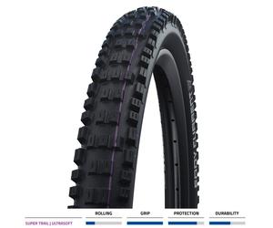 Schwalbe Cop.SW 29x2.40 Eddy Current Front ADDIX U-Soft ST, Pneumatico Unisex-Ad