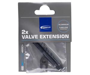 Schwalbe Estensione Valvola 2x 65 Mm Silver