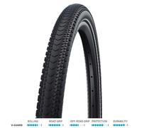 Schwalbe Faltreifen Marath.almotion Hs603 28x1.50"40-622 Nero