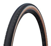 Schwalbe G-one Rs Pro Addix Race Tubeless 700 X 45 Gravel Tyre Marrone,Nero 700 x 45 Black / Transparent