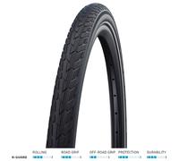 Schwalbe Copertone Road Cruiser K-Guard TwinSkin 16x1.75 Nero