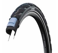 Schwalbe Marathon Efficiency Addix Green Raceguard 28´´ X 1.50 Rigid Urban Tyre Argento 28´´ x 1.50 Black