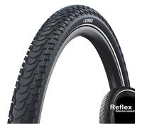 Schwalbe Marathon Mondial, Addix Green, DD, RaceGuard, 28 x 2,00, nero + Reflex