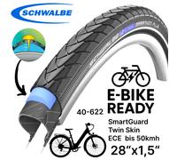 Schwalbe Marathon Plus 28 " x1,5 " Città Ebike Smartguard 40-622