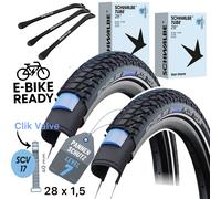 Schwalbe Marathon Plus Tour 28 Zoll x 1,5 Zoll Pneumatici Ebike, Set 1