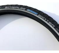 Schwalbe Marathon Winter Tyre Invernale 16 x 1.2 con Borchie Brown