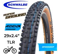 Schwalbe Nobby Nic Evolution MTB Pneumatico Pieghevole - AddixSpeedGrip - SuperGround - TLEasy - E-50 - 29x2.4 Pollici - Bronze-Skin taglia unica