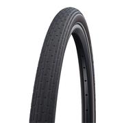 Copertoncino rigido Schwalbe Fat Frank 28x2.00 K-Guard TwinSkin riflettente nero marrone