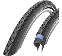 Schwalbe Pneumatico Schwalbe 700x25 Marathon Plus Nero/Reflex 2014