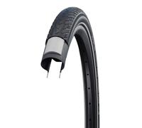 Schwalbe Road Cruiser Plus Active Line, Maturità Unisex Adulto, Nero, 55-622 (28" x 2.15)