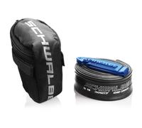 Schwalbe - Saddle Bag incl. SV17 (28'') and Tire Levers - Camera d'aria bicicletta 28'' x 1,10''-1,75'' - incl. SV17 Tube and 2x Tire Le nero