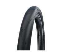 Schwalbe Performance Line, DD, RaceGuard - Camera d'aria - E-50 - Copertone con cavo HS 605, 27,5 pollici Super Moto (62-584) nero nero