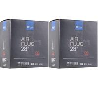 Schwalbe SV 17AP Air Plus-Camera d'Aria Unisex Adulto, Nero, 71 cm (Confezione da 2)