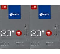 Schwalbe SV - 2 tubi extra leggeri da 20 pollici, 2 pezzi