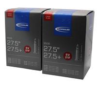 Schwalbe SV21F, Tubo Interno, Nero, 27.5'', Confezione da 2