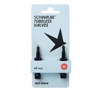 Schwalbe Valvola tubeless (set da 2), nero, 40 mm