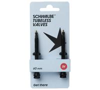 Schwalbe Valvola tubeless (set da 2), nero, 60 mm