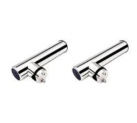 Schwamm Set di 2 supporti di supporto per canna da pesca per barche in acciaio inossidabile 316 per binari 18-26 mm pezzi di barca a vela