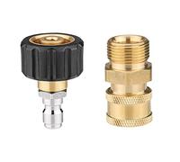 Schwamm Set di adattatori per lavatrice una pressione M22-14 mm girevole 1/4 filettatura esterna interna connettore una pressione