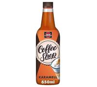 Schwartau Coffee Shop Caramel, sciroppo di caffè per affinare le specialità del caffè, 650 ml