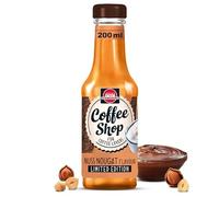 Schwartau Coffee Shop - Sciroppo di noci Nougat di qualità barista per creazioni di caffè e caffè specialità sciroppo di caffè solo con aromi naturali, 200 ml