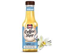 Schwartau Coffee Shop Sciroppo di vaniglia senza zucchero, qualità barista per creazioni di caffè, gusto naturale senza coloranti, 200 ml