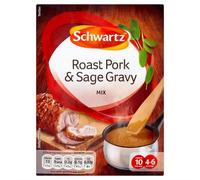 Schwartz Bustina di sugo di maiale e salvia 25g caso di 8