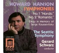 Schwarz,Gerard - Hanson/Sinfonien 1+2/Elegie