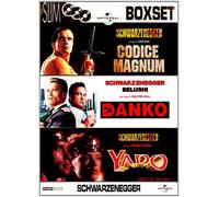 SCHWARZENEGGER 3 DVD COLLEZIONE NUOVO SIGILLATO DANKO YADO CODICE MAGNUM